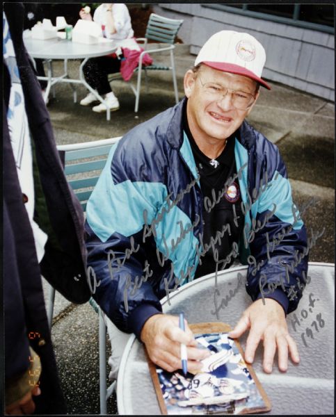 1990s Ray Nitschke Green Bay Packers Signed 8" x 10" Photo - Lot of 2 - JSA