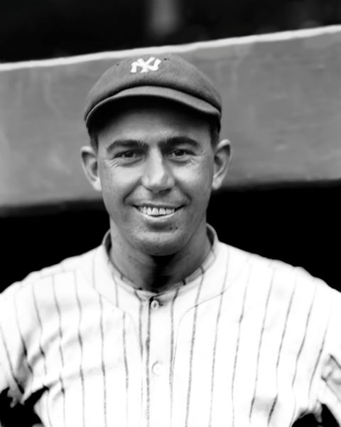 1922 Fred Hofmann New York Yankees Charles Conlon Original 11" x 14" Photo Hand Developed from Glass Plate Negative & Published (The Sporting News Hologram/MEARS Photo LOA)