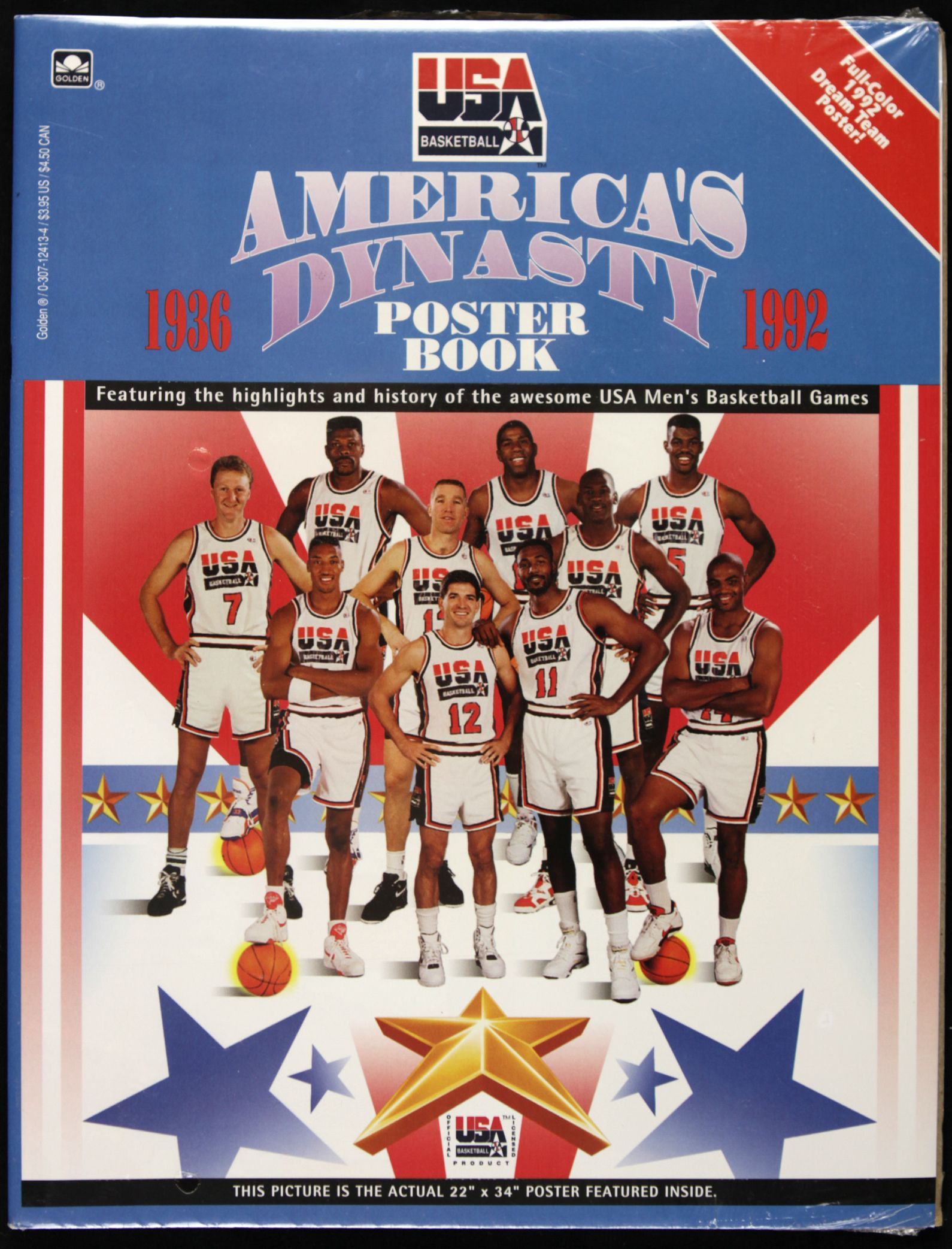 Lot Detail - 1992 Dream Team Poster Book - Lot of 8