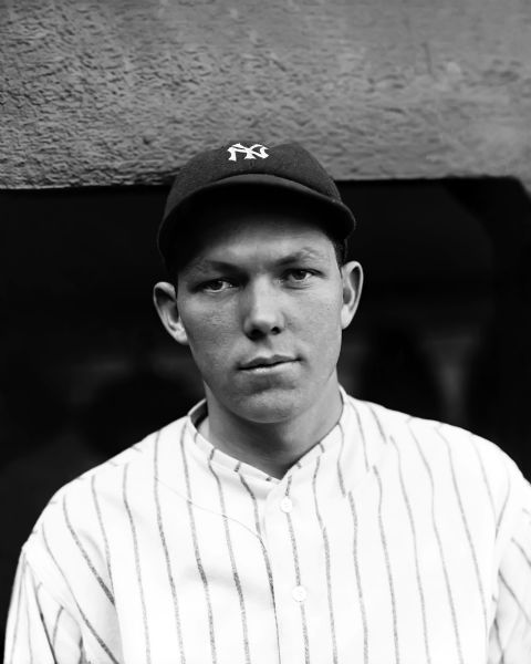 1928 Bill Dickey New York Yankees Charles Conlon Original 11" x 14" Photo Hand Developed from Glass Plate Negative & Published (The Sporting News Hologram/MEARS Photo LOA)