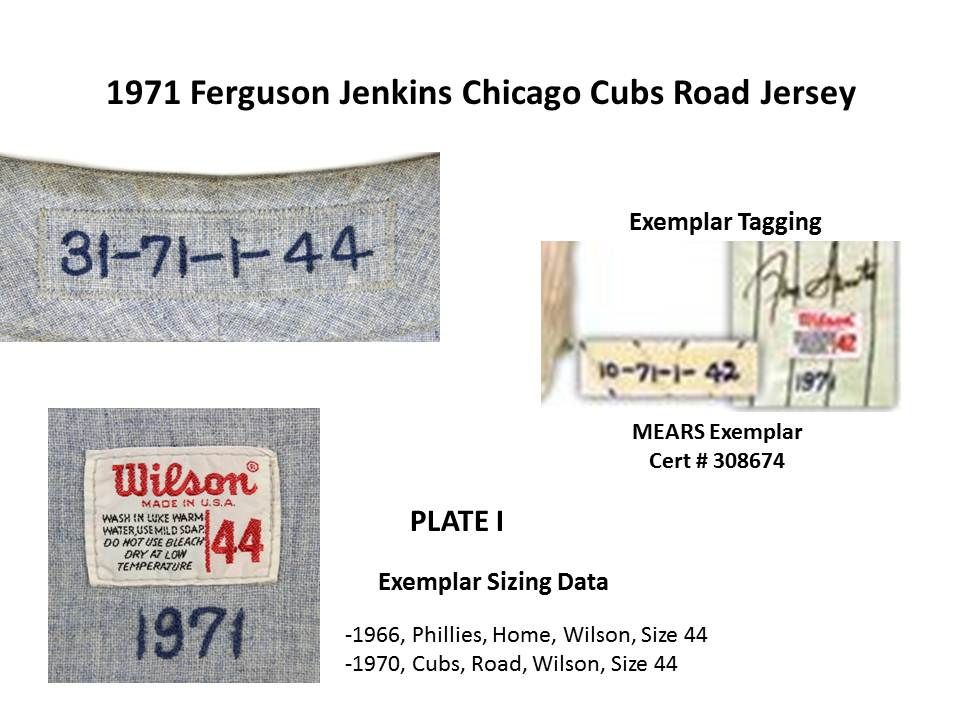 Lot Detail - 1971 Fergie Jenkins Chicago Cubs Game-Used Home Flannel Jersey  (Photo-Matched To 8/20/1971 Complete Game Victory & SI Cover • NL Cy Young  Award)