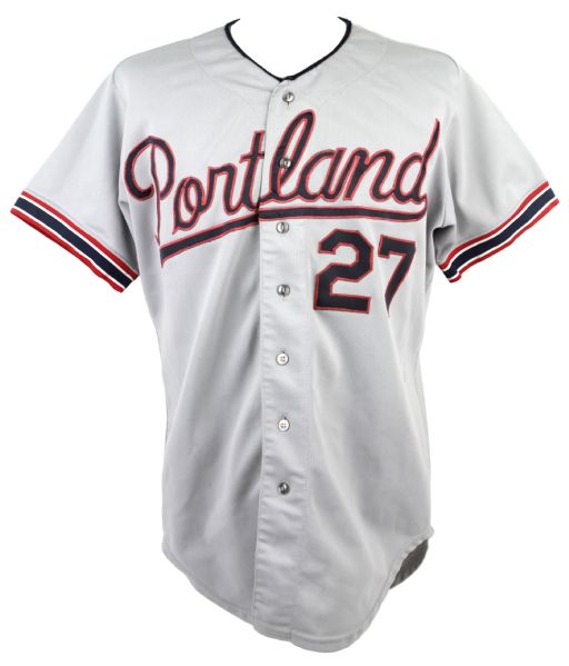 1980s Portland Game Worn Jersey (MEARS Auction LOA) 