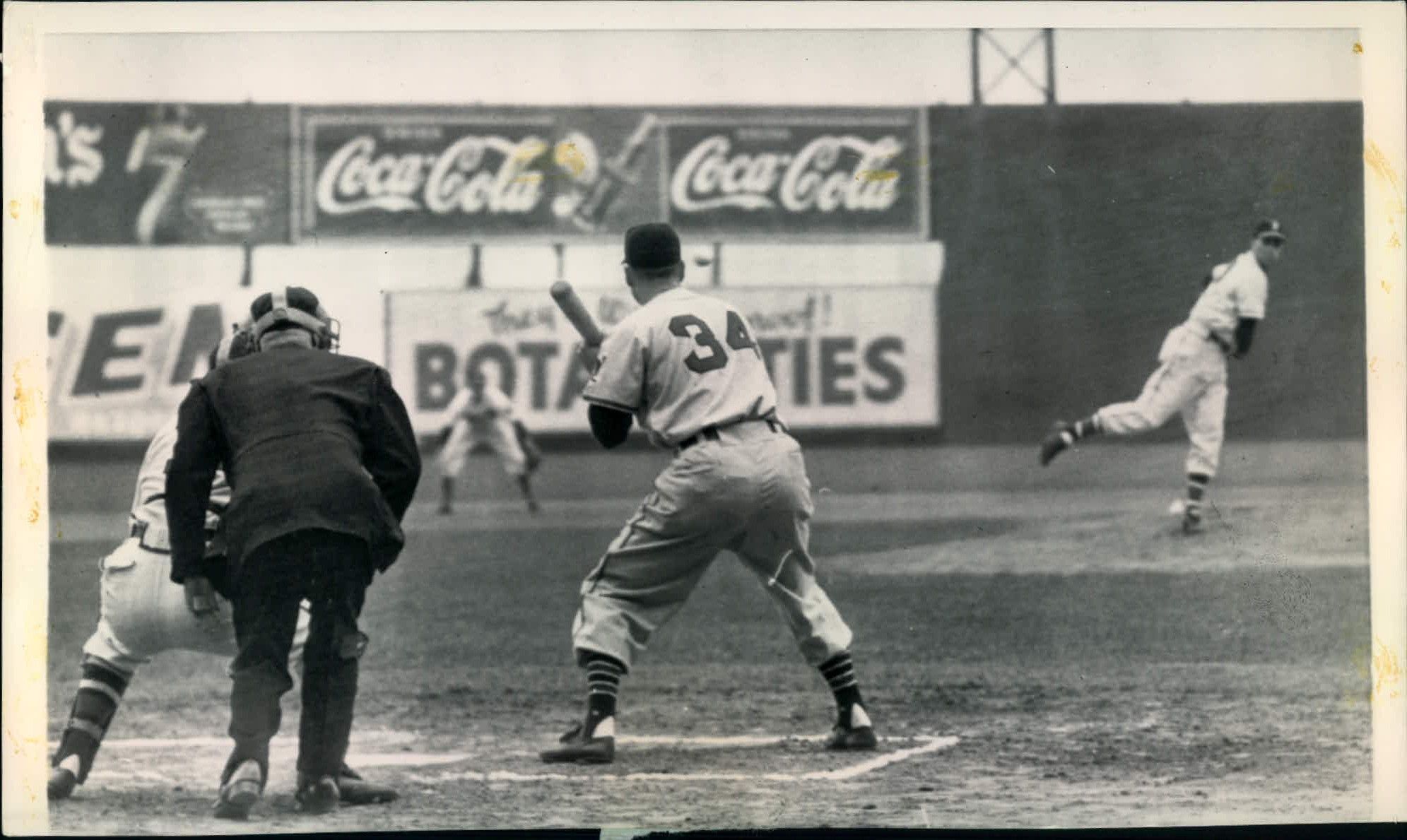  Warren Spahn and Johnny Sain Boston Braves 8x10 Photo