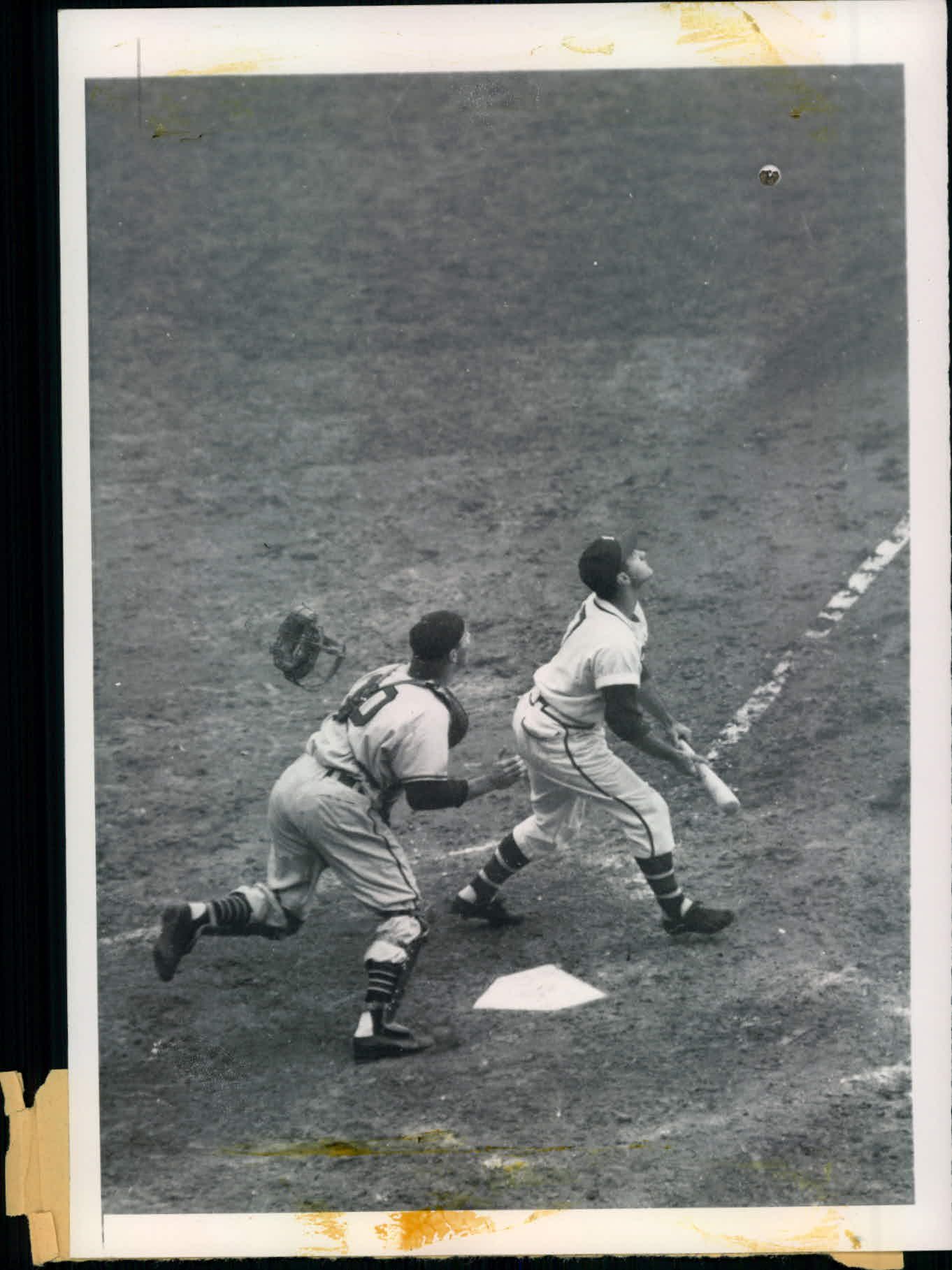 Warren Spahn and Johnny Sain Boston Braves 8x10 Photo