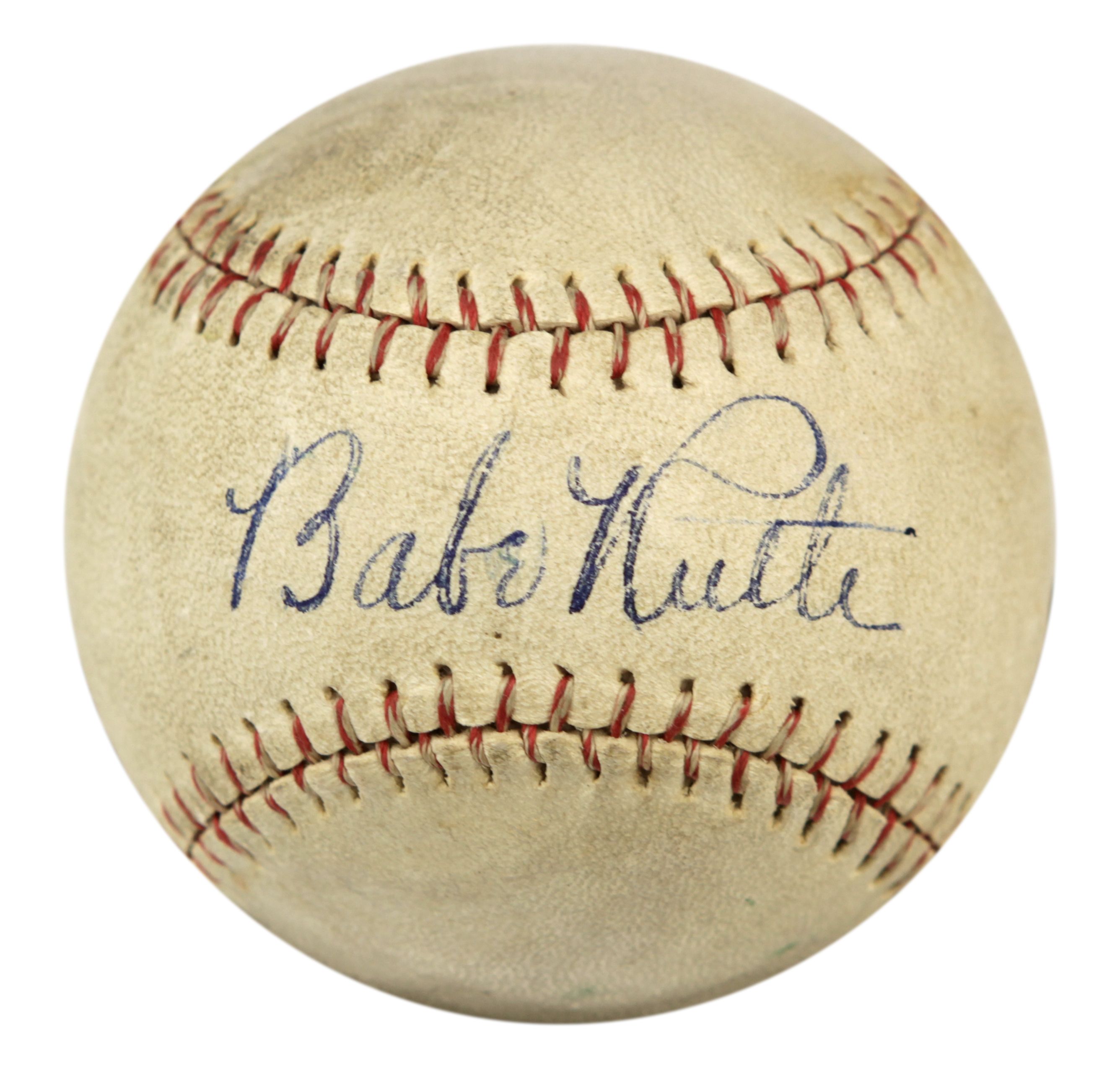 Babe ruth signed baseball sandlot