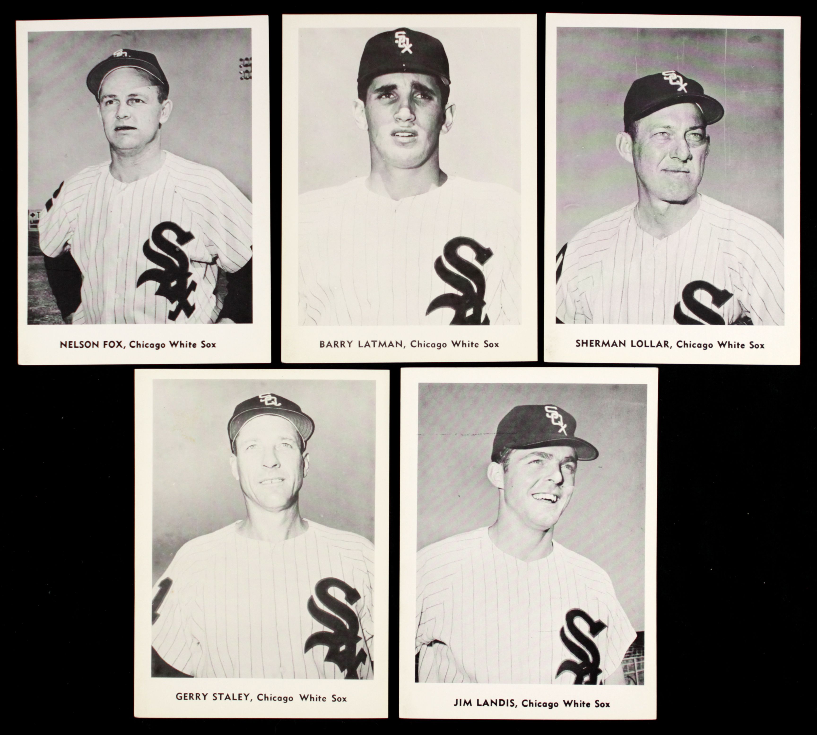  1959 White Sox Luis Aparicio Nellie Fox Sherm Lollar