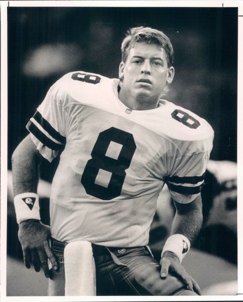 1989-95 Troy Aikman Dallas Cowboys "The Sporting News Collection Archives" Original Photos (Sporting News Collection Hologram/MEARS Photo LOA) - Lot of 74