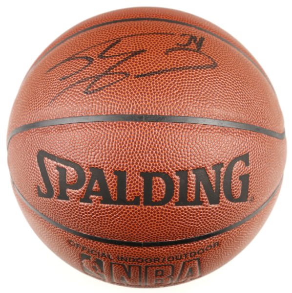 2000s Shaquille ONeal Los Angeles Lakers Signed Full Size Basketball - JSA 