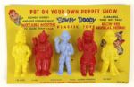 1950s circa Howdy Doody and Friends Movable Mouth Plastic Toys