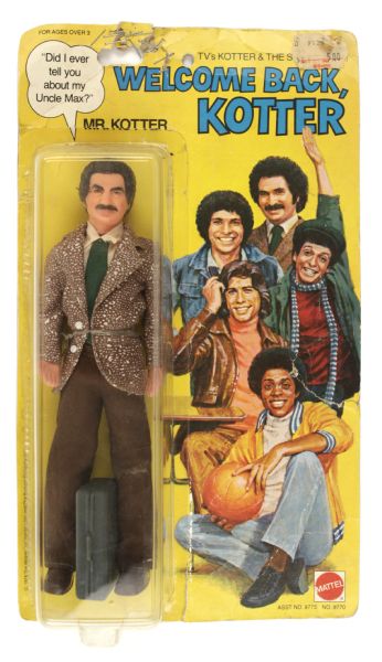 1976 Mattell Welcome Back Kotter Gabe  Kotter  Figure MOC