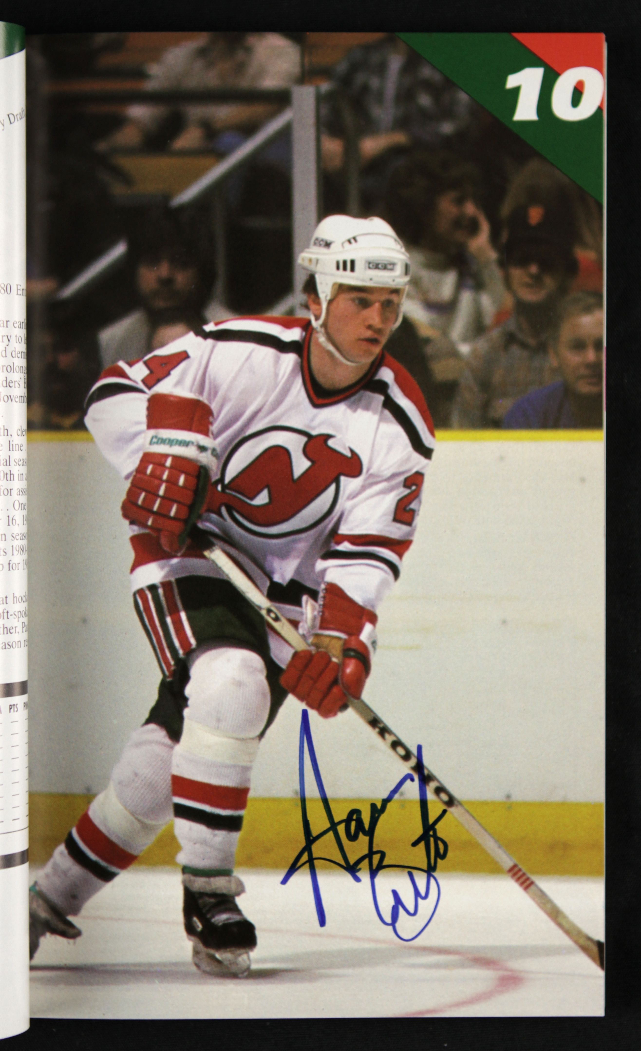 Lot Detail - 1984-85 New Jersey Devils Team-signed Media Guide W 22 