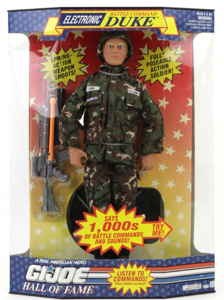 1992 G.I. Joe 12" Electronic Battle Command Duke Figure (MIP)
