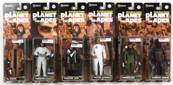 2000 Planet of the Apes Media.Com Toy - Lot of 6 (MIP)