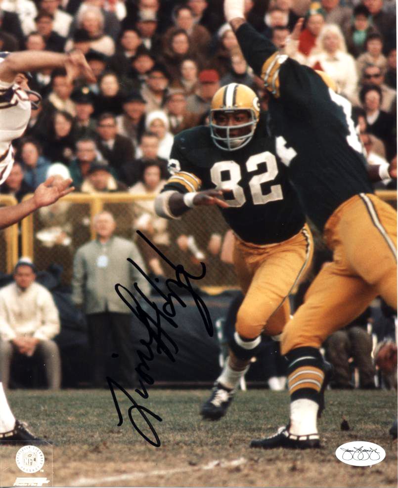 Lot Detail - 1960s Green Bay Packers Signed 8 x 10 Photo - Lot of 8  w/Lionel Aldridge Bob Jeter Paul Hornung Willie Wood - JSA