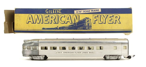 1947 circa Gilbert American Flyer 3/16" Scale Engine