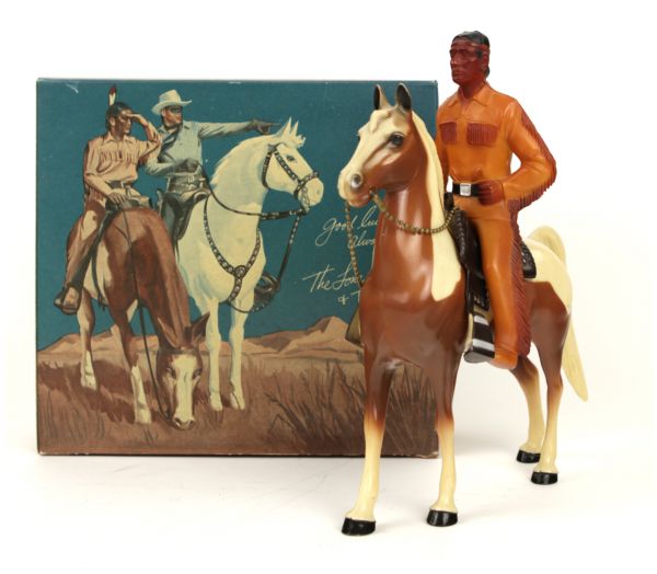 1950s Tonto & His Pinto Stallion Scout Hartland Plastics