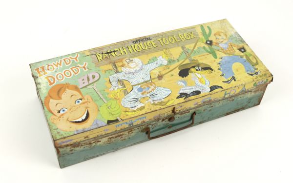 1950s Howdy Doody Official Ranch House Tool Box