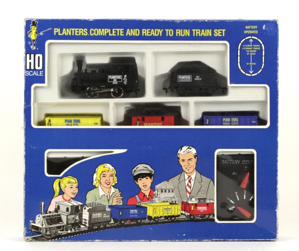 1980s Mr. Peanut Train Set - In Original Box 