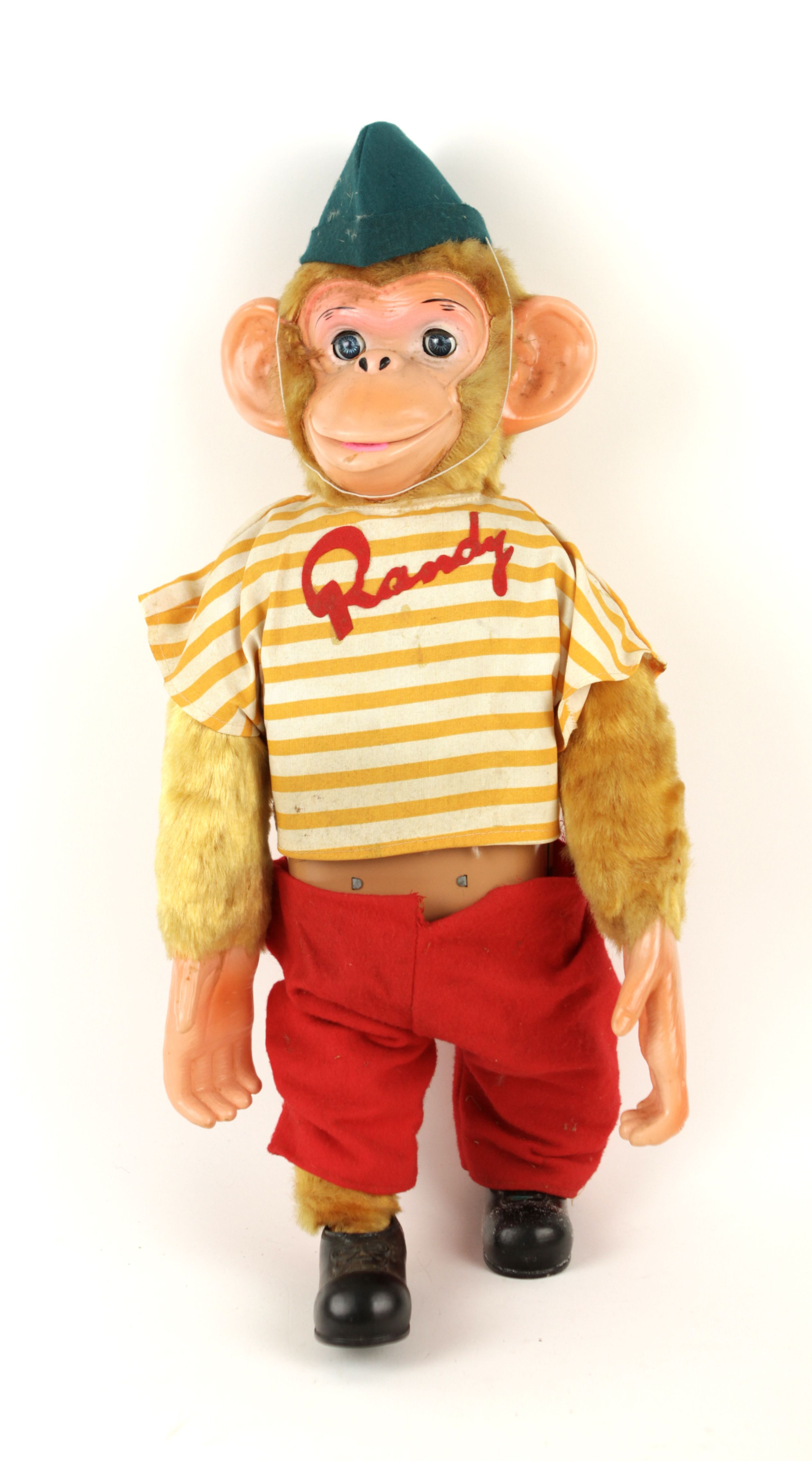 1960's stuffed monkey