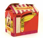 1960's Ronald McDonald Theatre Takeout Box Happy Meal