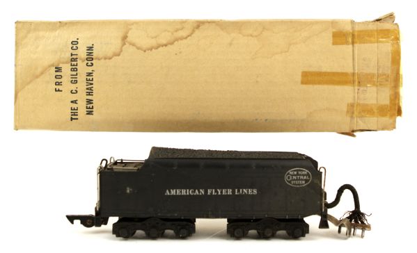 1940 circa Gilbert American Flyer Lines 3/16" Scale Model Train New York Central System - In Original Box