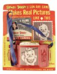 1950s Howdy Doody Sun-Ray Camera w/Unopened Films & Developing Papers MOC