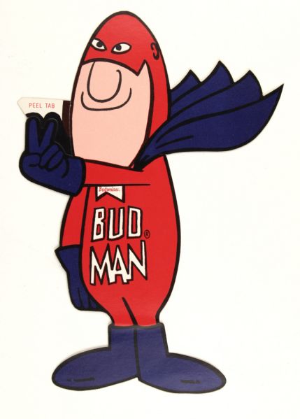 1970s-80s Bud Man 7" Figure 