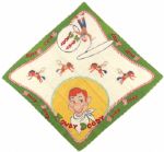 1950's Howdy Doody Handkerchiefs - Lot of 5