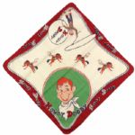 1950's Howdy Doody Handkerchiefs - Lot of 5