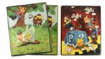 1950's Howdy Doody Kellogg's Advert & Puzzles - Lot of 13