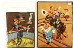 1950's Howdy Doody Kellogg's Advert & Puzzles - Lot of 13