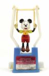 1960s Mickey Mouse Walt Disney Tricky Trapeze Push Button Acrobat - Still Works
