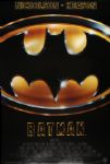 1989 Batman Jack Nicholson & Michael Keaton Batman 1-Sheet (27" x 41) Original Movie Poster (MEARS Auction LOA)