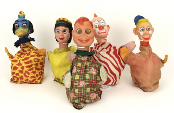 1950s Howdy Doody Dilly Dally Flub-A-Dub Clarabell The Clown & Princess Summerfall Winterspring  