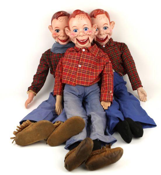 1972 Howdy Doody 30" Marionette - Lot of 3 All in Working Order 
