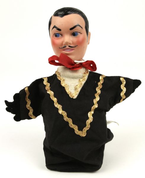 1950s Don Diego Zorro Walt Disney 9" Hand Puppet