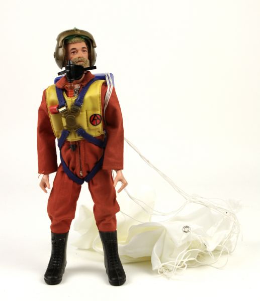 1970s G.I. Joe 12" Figure With Parachute 