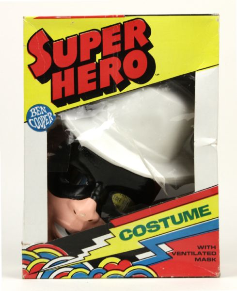 1977 The Lone Ranger Super Hero Ben Cooper Costume In Original Box 