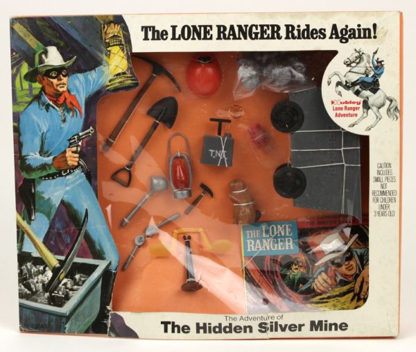 1970s The Lone Ranger Rides Again! The Hidden Silver Mine - MIB