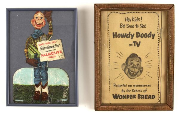 1955-60 Howdy Doody Advertisements Photos Stamps Birthday Card- Lot of 18