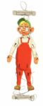 1950's Howdy Doody & Gang 12 Paper Marionettes (3) Howdy, Oscar, & Dilly Dally