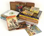 1930s-90s Lone Ranger & Assorted Western Books - Lot of 40 Including Autographed Clayton Moore Biography (JSA)