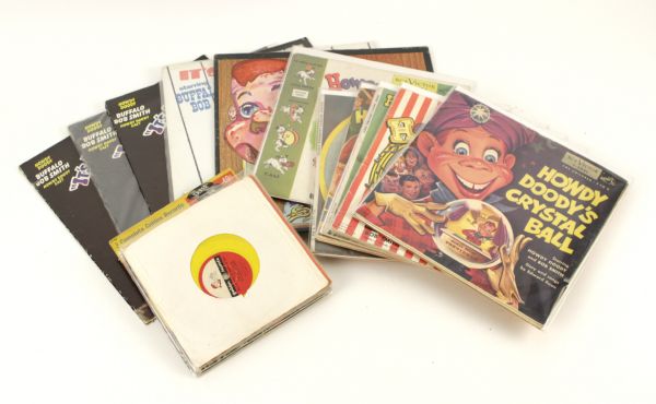 1950s-70s Howdy Doody Record Albums - Lot of 20