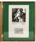 1940's-60's Lone Ranger 21 x 17 x 4 Wall Hanging Hinged Display Case w/ Original Tom Blake Painting