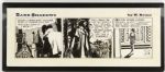 1971 Dark Shadows 12-24 Framed Comic Strip