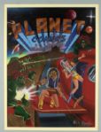 1980s Kyle Davis 15" x 22" Planet Comics #1 Original Oil Painting (MEARS LOA)