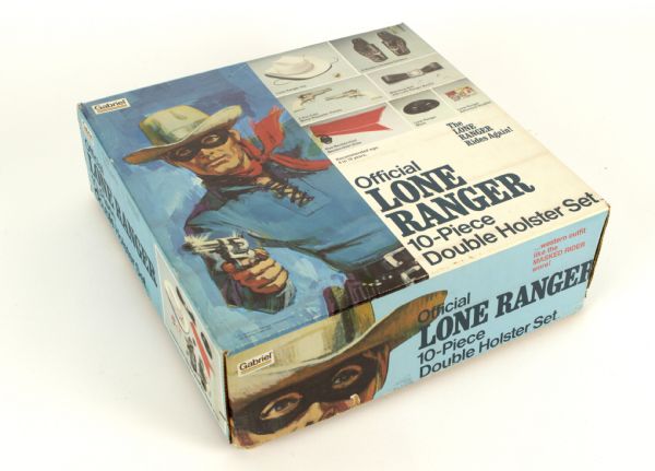 1978 Official Lone Ranger 10-Piece Double Holster Set