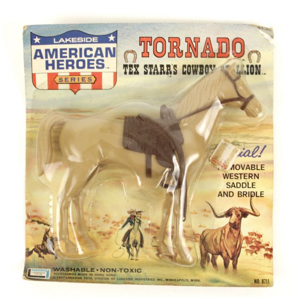 1967 Tornado Tex Starrs Cowboy Stallion MOC 