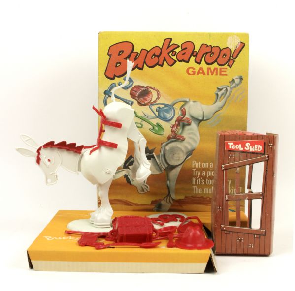 1970 Buck A Roo Game In Original Box