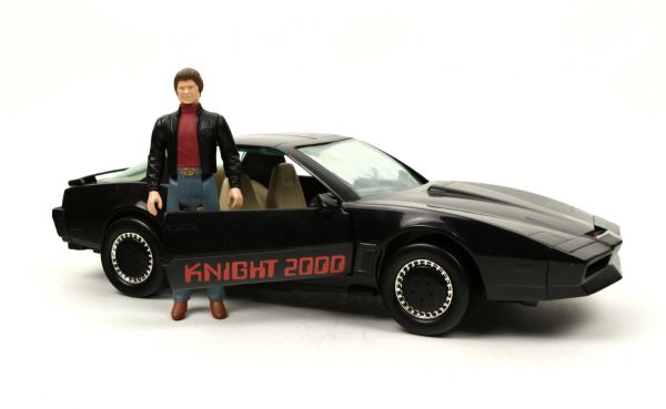 1982-83 Knight Rider 2000 Voice Card - MIB w/Figure & Talking Kit 